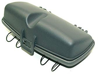 1x Universal Brillenhalter GRAU für Sonnenblende Hartschalen Halter Brillenbox Klemmhalterung INION (GRAU für Sonnenblende)