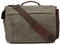 Businesstasche Aktentasche Männer Handtasche, Messenger Bag for Männer, Weinlese-Wasser-beständige Waxed Canvas Satchel Laptoptasche Schultertasche mit gepolstertem Schultergurt Jungen Messenger Schul
