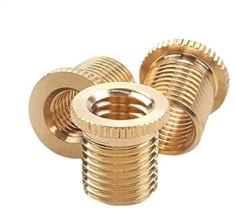 WENJTP 3PCS Shift Knob Thread Adapters Universal M8 X 1.25, M10 X 1.25, M10 X 1.5 (to M12 X 1.25) Thread Gear Shifter Knob Screw HTRACING