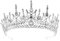 Lurrose Haarschmuck Für Die Braut Barockrhinestone K?nigin Krone Tiara: Kristall Braut Hochzeit Tiara Diamand Prinzessin Krone Braut Kostüm Schmuck Haarschmuck Silber Hochzeitsdekoration