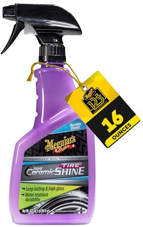 Meguiar's Hybrid Ceramic Trim Restorer, Car Trim Restorer; Restores and Protects Faded Exterior Plastic, Vinyl & Rubber On Cars, Suvs & Trucks; 16 Oz Bottle