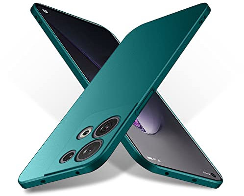 Bastmei Cover per Oppo Reno8 Pro 5G/Reno 8 Pro 5G, Ultraleggero Ultrasottile Antiscivolo Antigraffio Della Telecamera, PC Rigido Liscio Cover per Oppo Reno8 Pro 5G/Reno 8 Pro 5G(Verde)