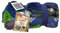 Marvel Blue Bed Kleiner Überwurf, weich, gemütlich, Winter, warm, Sofa-Decke, Fleece, 120 cm x 150 cm, Geschenk