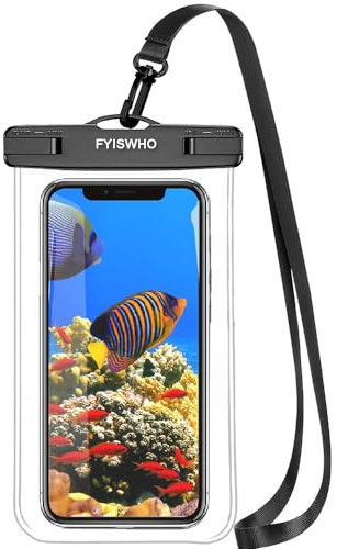 Waterproof Mobile Phone Case Transparent, Underwater Mobile Phone Case for iPhone 15 14 13 12 11 Pro X XS Max 7 8 6 XR 5 4, Waterproof Case for Samsung Galaxy S24 S23 S22 S21 S20 FE S10 S9 S8 S7 S6