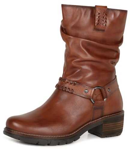 Pikolinos Stiefel in Leder SAN Sebastia für Frauen Farbe Cuero
