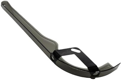 Ronyme Kettenschutz Fahrrad Kettenschutzabdeckung Kettengehäuse Fahrradkurbelgarniturschutz, Fahrradzubehör für Mountainbikes Radfahren, 38.5X 9x2cm,Schwarz