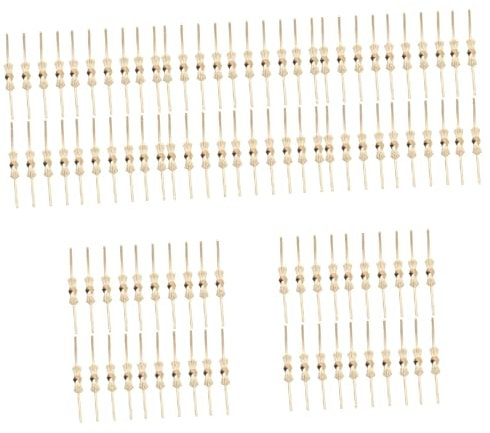 Cabilock 1000 Piezas Accesorios para lámparas de cristal alfiler de corbatín de araña pasador de reemplazo de araña lampara colgante alfiler de corbatín de sujeción conector de luz de techo
