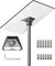 SUNDAREE kompatibel mit Starlink Gen 3 Halterung,Aluminiumlegierung Starlink Rohradapter Montagesatz,Metall Verstellbarer Starlink Montagesatz für V3 Starlink Standard Dish