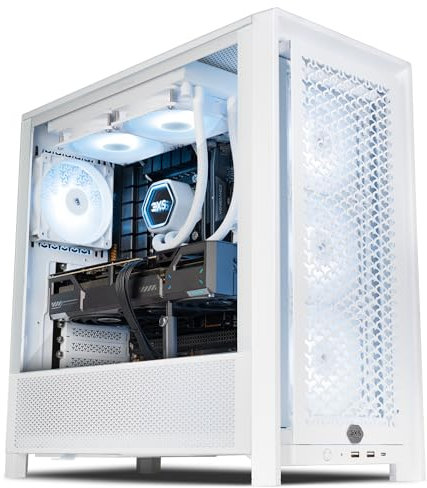3XS Melius Liquid Cooled Gaming PC | RTX 5080 16GB | Ryzen 7 7800X3D 8-Core | 32GB RAM | 2TB M.2 SSD | Dynamic RGB Lighting | WiFi | Streaming Ready | Windows 11