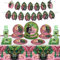62pcs Magical Witch&Princess Birthday Tableware,Wick Themed Party Table Decoration, Include Paper Plates Cups Happy Birthday Banner Tablecloths Tissue For Kids Birthday Elpha-ba Party Decor Supplies
