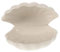 ifundom Plateau à Bijoux Forme De Coquillage Porte-bagues Décoratif Plat à Bibelots Blanc Pour Ranger Colliers Boucles Oreilles Et Bracelets