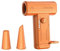 Elektrische Staubgebläse, 2025 Neues 130000RPM Super Power Electric Air Duster mit Taschenlampe, 3-Gang Einstellbare Mini-Gebläse, Staubgebläse für Computer, Tastatur, Outdoor, Haus, Auto (Orange)