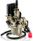 GEARMONSTER 17mm Vergaser, Roller Vergaser für SPEEDFIGHT Scooter 1 & 2 50 cc Motorrad Carburetor mit E-Choke