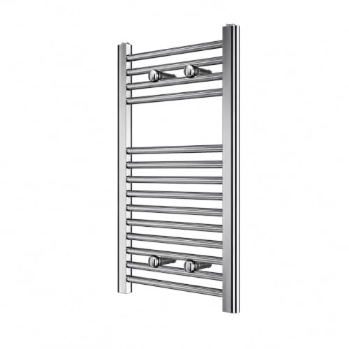 Radiador Toallero Cromado 120x50 cm DELTACALOR BASIC – Secatoallas de Agua para Baño Diseño Moderno