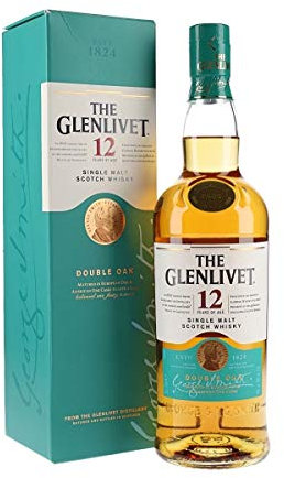 The Glenlivet 12 Years Old DOUBLE OAK 40% Vol. 0,7l in Geschenkbox