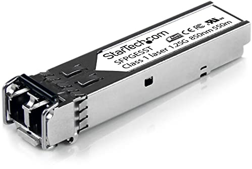 StarTech.com Cisco kompatibles Gigabit SFP Transceiver Modul MM LC - Mini-GBIC bis 550m - Glasfaser Transciever DDM 850nm - 1000Base-SX
