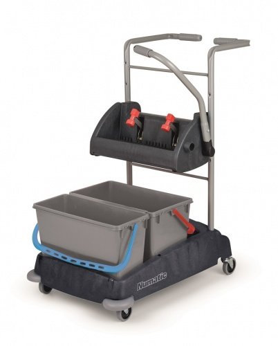 Numatic ProCar 1G Reinigungswagen, Grau, Kunststoff, 105 kg Tragfähigkeit, 1 Regal, Innenbereich, 2-Jahres-Garantie, 158990V