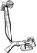 Ab-und Überlaufgarnitur Multiplex Trio DN 40/50 BZL 725 mm