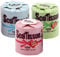 MyTinyWorld 2 x Dolls House Miniature Set Of Three Mixed Colour Toilet Rolls