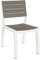 Keter - Gartenstuhl Harmony ohne Armlehnen, Beige/Taupe