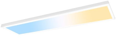 Xtend EcoLight LED Panel 120x30 cm dimmbar 40W Aufbaurahmen 3CCT Warmweiß Neutralweiß Tageslicht LED Deckenleuchte Triac PLs3.0