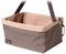 PetSafe Happy Ride Autositz, bis 8,1 kg – geeignet für Auto, große Fahrzeuge und SUV – leicht Verstellbarer Gurt – strapazierfähiger, maschinenwaschbarer Fleecebezug – Braun