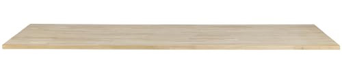 WOOOD Tablo Tischplatte Eichen 90x160 - Esstischplatte aus Eichenholz Schreibtischplatte Bürotischplatte 160x90x2,4 cm
