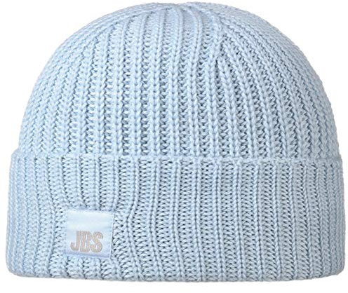 Stetson Morton Strickmütze Damen Herren Made in Italy Winter Beanie Wollmix Umschlagmütze Einfarbig Herbst Winter hellblau One Size