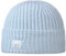 Stetson Morton Strickmütze Damen/Herren - Made in Italy - Wintermütze aus Wollmix - Beanie in Einheitsgröße (54-60 cm) - Umschlagmütze unifarben in diversen Farben - Herbst/Winter hellblau One Size