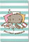Große Pusheen Purrfect Weekend Wohndecke in Weiß Türkis 160 cm x 200 cm super weiche Flanell-Decke Kuscheldecke Sofadecke Coral-Fleece-Decke The Sweet Cat süße Katze passend zur Bettwäsche