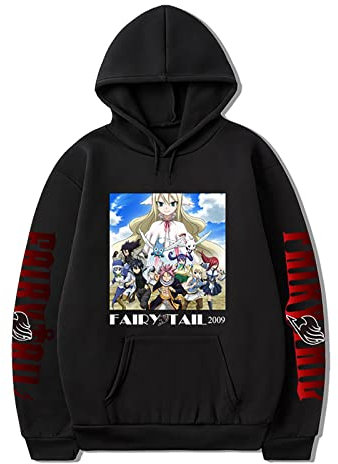 jiminhope Anime Fairy Tail Kapuzenpullover Lucy Sweatshirt Lucy Pullover Natsu Langarm Hoodie