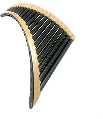 Flûte Pan Instrument à Vent Flûte De Pan 25 Tuyaux C-Tune Paxiao Instrument De Musique Fabriqué À La Main en Fibre De Carbone
