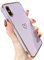 Knoowcase for iPhone XS Case iPhone X Phone Case for Girls Women Shockproof Flexible Silicone Bumper Lens Protection Luxury Plated Gold Heart Slim Anti Scratch Phone Cover for iPhone XS/X, Purple