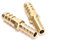 2 Stück Messing Schlauch Barb OD (1/4 bis 5/16) für Luft Wasser Kraftstoff Schlauch Adapter Joiner Reducer Connector (2 Stück 6mm-8mm)