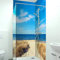 DRUCK-EXPERT Premium Duschrückwand 0,4 mm selbstklebendes Hart-PVC, Größe:3 x B 103 x H 240 cm Hochformat, Muster:Strand Meerblick