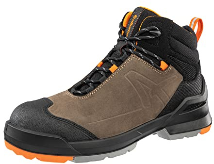 ALBATROS TARAVAL MID S3L ESD FO SR Unisex Sicherheitsschuhe rutschfest metallfrei vegan Fiberglaskappe Sicherheitsstiefel