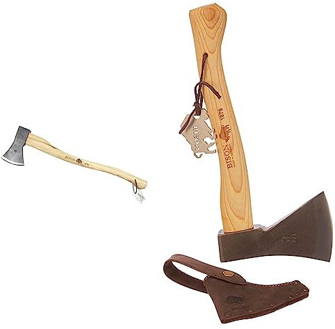 Bison 1879 //Universalaxt 1250g,700mm & 1879 // Bison Universalbeil 1879 800g - HY 380 mm