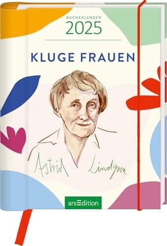 Taschenkalender Kluge Frauen 2025: Handlicher Buchkalender 2025 mit Wochenkalendarium
