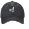 DTDSWNCD Beeindruckende Vintage Lustige Nonne Rauchen Dunkler Stil Baseballkappe Unisex Distressed Denim Snapback Unheilig Harajuku Outdoor Sommer Caps Hut cool