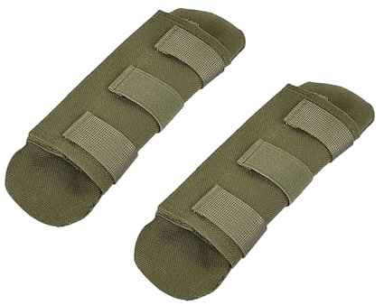 Shoulder Strap Pads, 2PCS MOLLE Vest Shoulder Strap Paddings, Non-Slip & Breathable Backpack Straps Pads for Hiking Exploration Cycling