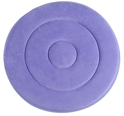 Ehucon Drehbares Sitzkissen 360 Grad drehbares Sitzkissen Leichtes tragbares Pivot Disc Pad für ältere, leicht drehbare drehbare Autositze (Mittel)