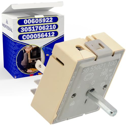 Energy Regulator for Induction Hob with the Original Code 00605922 3051706210 C00056412 C00481540 for Bosch for Electrolux for Indesit for Whirlpool - Warranty 10 Years - MONTERAL