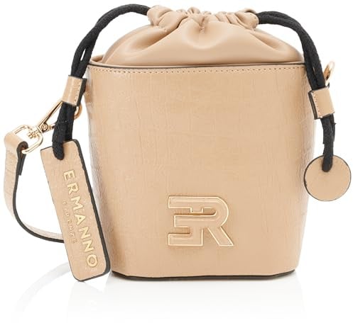 Ermanno Firenze Unisex Tamara Handbag, Sand