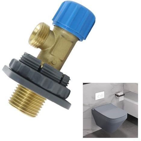 Advokingtap Messing Unterputz Spülkasten Eckventil G3/8 WC-Ersatz kompatibel mit Geberit Modellen 21245 8, 240269001, 240.189269752.001