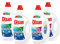 Dixan Detersivo Lavatrice Liquido, 2 Confezioni Classico + 2 Confezioni Color, Confezione da 4 x 42 lavaggi - 168 Lavaggi, Rimuove le macchie da 20°C