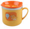 Bicchiere per bambini, 250 ml, in acciaio inox 316, per uso alimentare, con cannuccia per bambini e misurazione per latte, succhi di frutta, acqua (giallo)