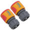 Hozelock Aquastop Quick Release Water Garden Hose Pipe Connector Fitting 2pc