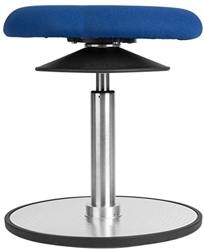 Sport-Tec Ergo Pendelhocker Maxi Stehhilfe Sitzhocker Höhenverstellbar ø 37 cm BLAU