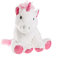 Pelucho - Peluche Bouillotte Licorne blanche - Made in France - Lavande et blé - Chaleur - Bien être - Douceur - Bouillotte sèche - Bouillotte Bébé - bouillotte micro-onde