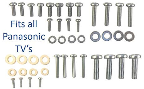 Full Set of Panasonic TV Mounting Bolts/Screws and Washers - Fits Any Size TV